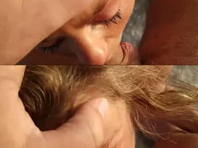 Deep Sea Oral Adventure: Blonde Babe's Blowjob at -420m Altitude
