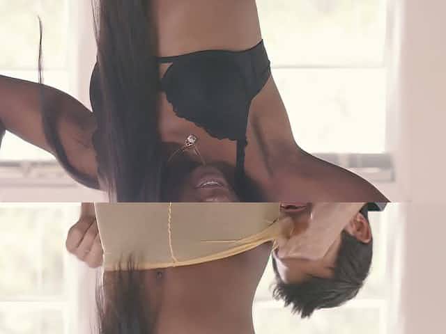 Ebony chick in ripped pantyhose Ana Foxxx gets her pussy licked and fucked