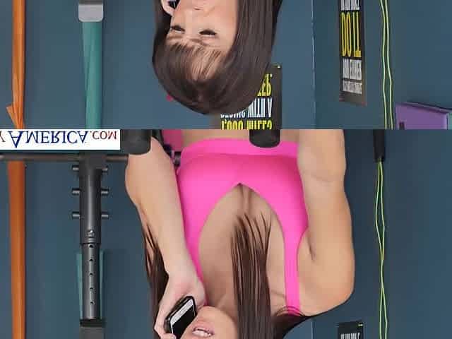 Alana Cruise fucks stranger in the gym
