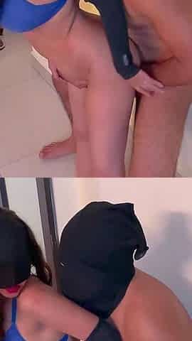 Step Brother Did Hardcore Fuck Seeing Step Sister-in-law Alone in the Room on Holi Day
