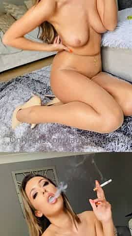 Lauren smoking tights