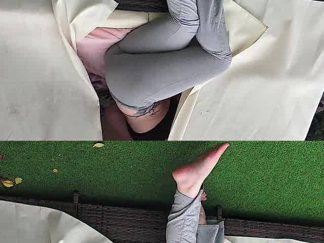 This babe didn't think I'd cum inside her like that