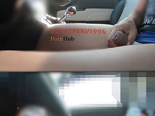 !! "CAN I AID U WITH THAT?" CUTE AND ENCHANTING YOUTHFUL HITCHHIKER GIVES GENTLE TUGJOB