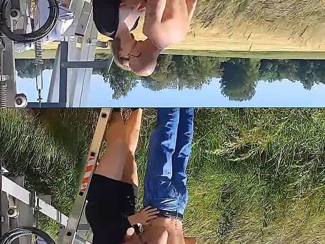 Filmed by a Pair During the time that Having Outdoor Sex