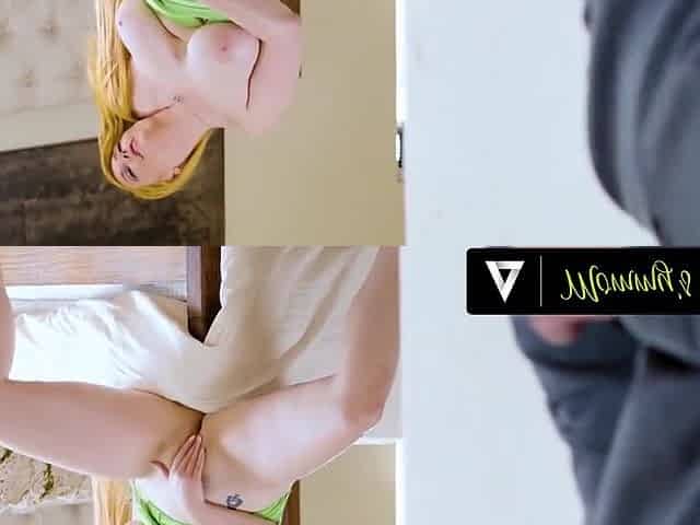 Perv Residential Security Guard Is Caught Watching Milf Lauren Masturbating With Lauren Phillips