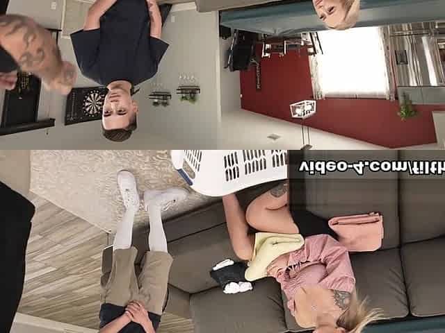BTS - Hot Step-Mom Blows My Socks Off My Feet, Scene #02