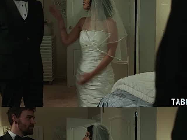 Newlywed latin chick bride confronted with very strange family ritual