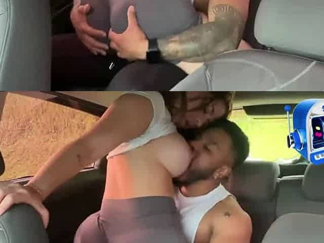 Wow! You pummeled your best crony's beau in his car, almost getting caught in public. Wild XXX!