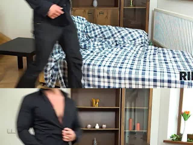RIM4K. Business woman realizes spouse's fantasy licking his anus in advance of sex