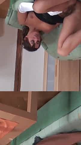 I hunt my cunt - hairy pussy masturbation