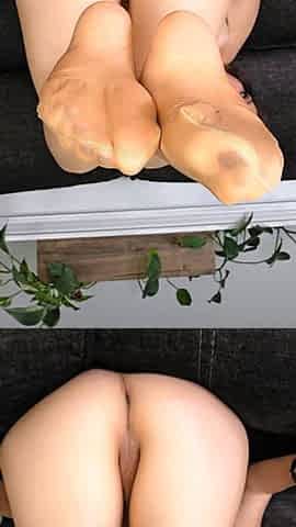 Solo Sexy Foot Fetish