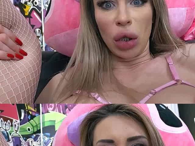AnalVids - Dragon Fruit Stella Scandic QUINTUPLE Penetration
