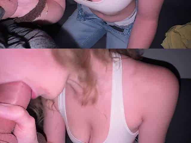 College Party Gal likes to put Rods inside her pink snatch and bangs like insane