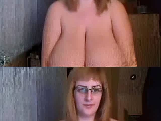 Amateur Camgirl with Huge Natural Tits!
