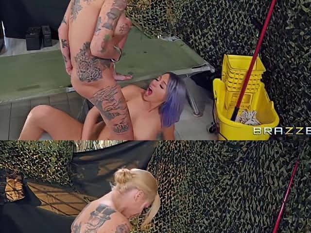 Zoey Monroe And Bonnie Rotten In Squirt Training