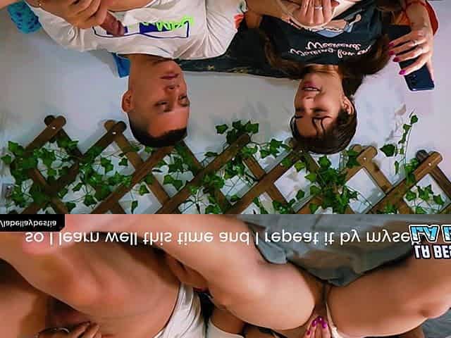 I Ask My Stepbrother to Help Me Masturbate and We End up Having Anal Sex!!!!