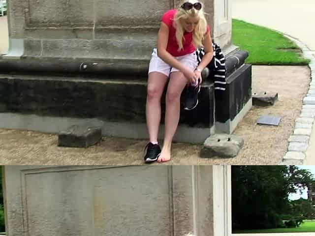 Small titted babe gives awesome blowjob