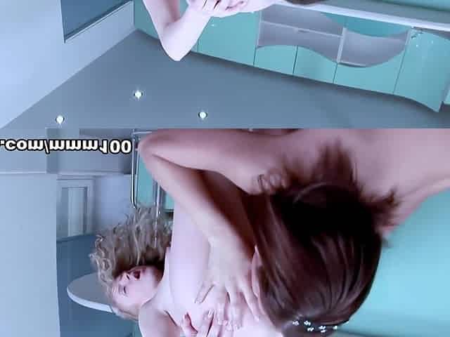 Yana and Sasa's Lustful Lesbian Encounter with Perfect Tits and Tight Pussies - MMM100