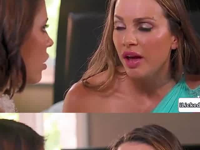 Adriana Chechik And Abigail Mac - Big Tits Lesbian Making Her Bff Squirt
