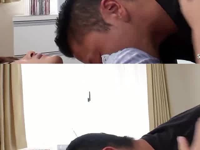 Stepbrother Seduce Japanese Stepsister To Uncensored Jav Porn After Caught Her With Porn On Smartphone
