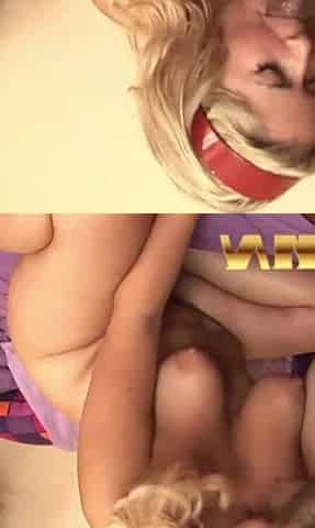 Young blonde teen fucked with black neighbor