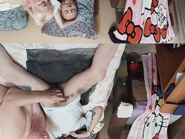 Stepmother-in-law Gives Blowjob With Cum Swallowing