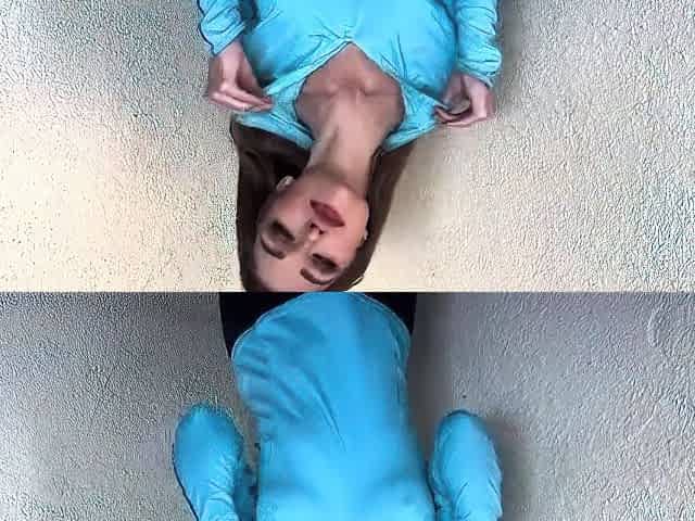 Fetishmistress - No Bra Super Cold Hard Nipples In Workout