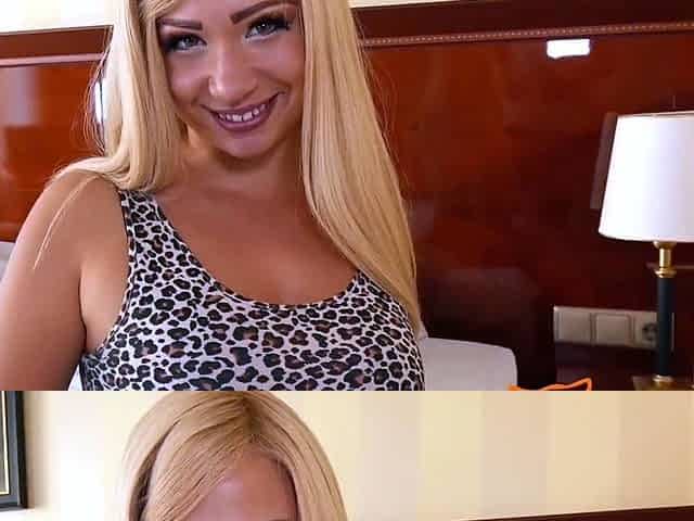 Hot Holiday Hotel Sex with Blonde Teen Babe