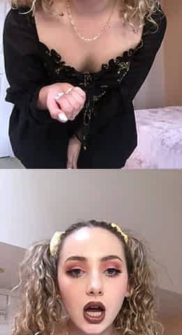 Chubby blonde brianna solo masturbation