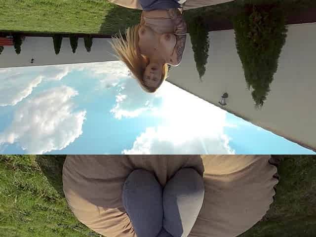 Blonde Beauty's Outdoor Squirting and Fingerplay Adventure