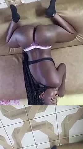 Watching this ideal black Booty twerk will make u cum Butt Clapping Joi