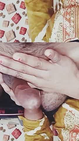Session 26. Desi Wife Hand Job & Blowjob Her Husband
