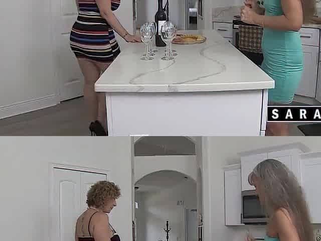 Sara Jay Licks Leilani Lei's Oozing Twat In Their Book Club Meet!