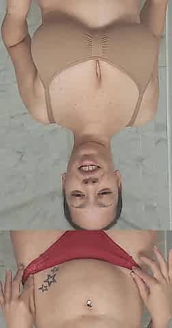 Solo Female With Large Bazookas Disrobes And Teases In Shower