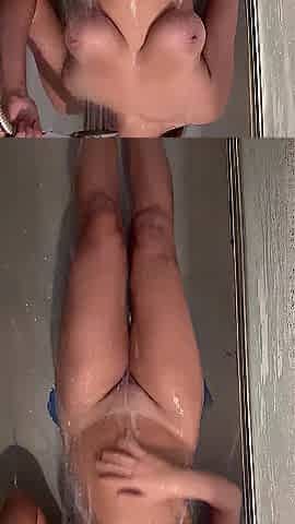 Solo nineteen year old cutie shower