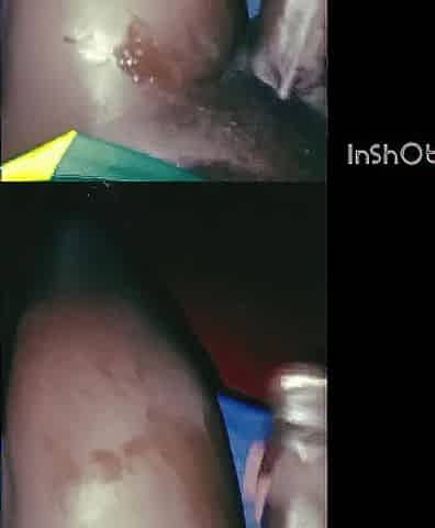 Bawdy teen with the massive ebony penis EVER