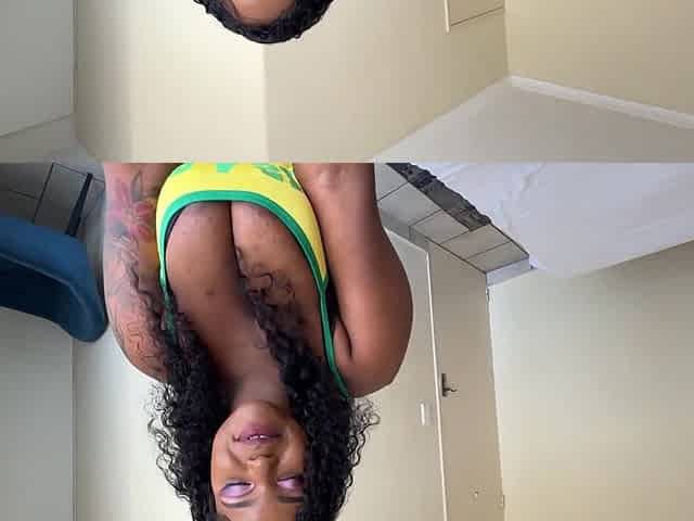 I finish onto my stepsister's ebony butt