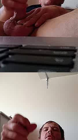 Ejaculation close up