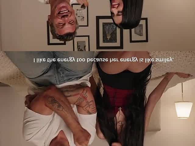 When Denis meats Kore Fox. Tiny Spanish playgirl with Italian mature chap with large shlong
