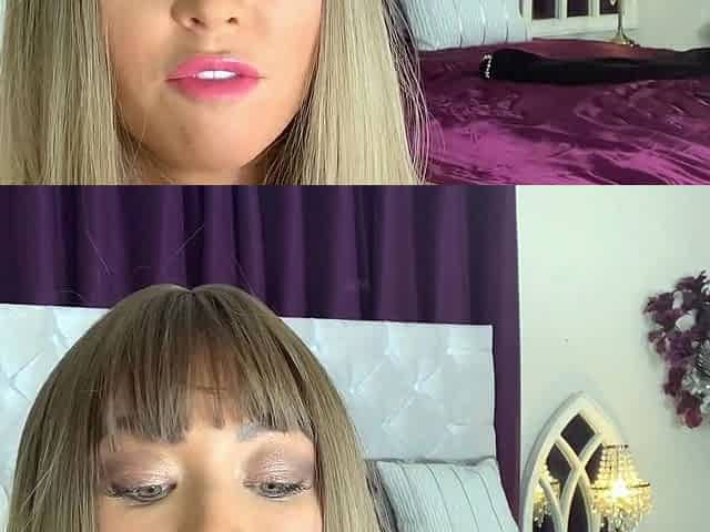 Mature blonde solo masturbation