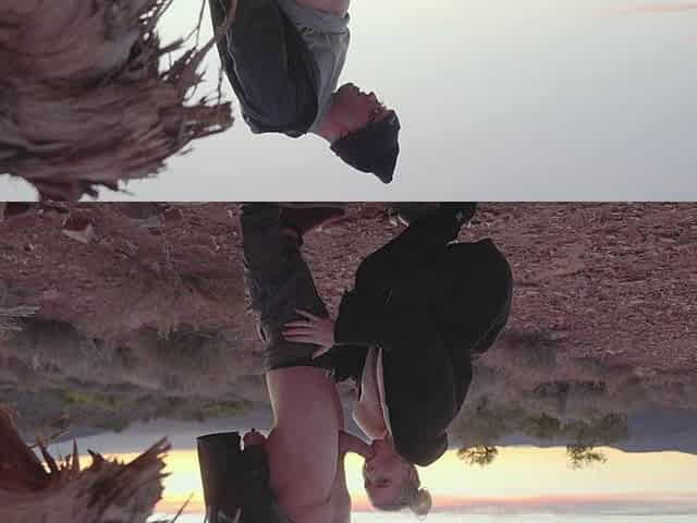 Sunset Blowjob and Huge Cumshot