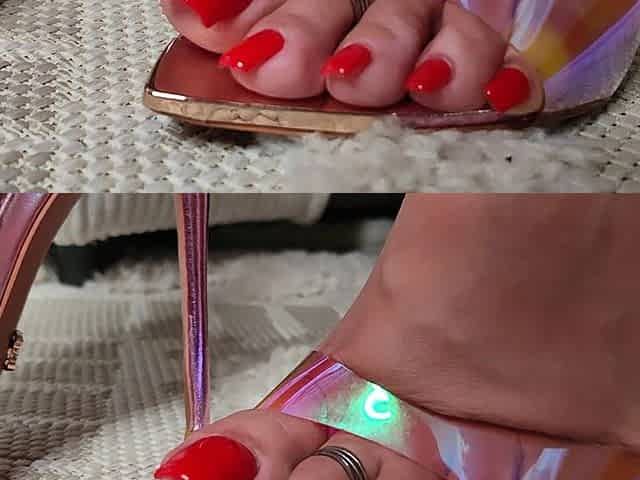 High Heels Mules Teasnig