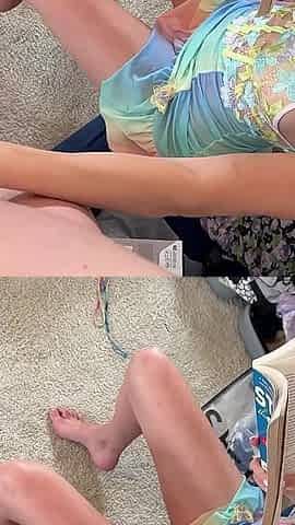 Incredibly Hot Sexy and Young Blonde Housewife Cheats on Husband and Makes a Big Cock Guy Cums in a Bottle