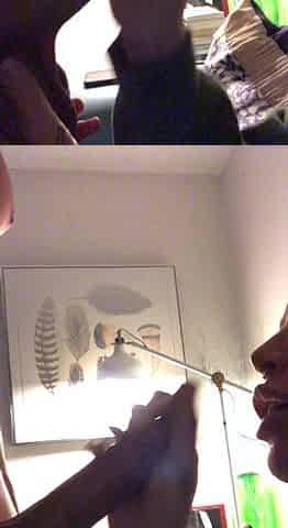 Brunette hookup amateur blowjob and dirtytalk sexdate