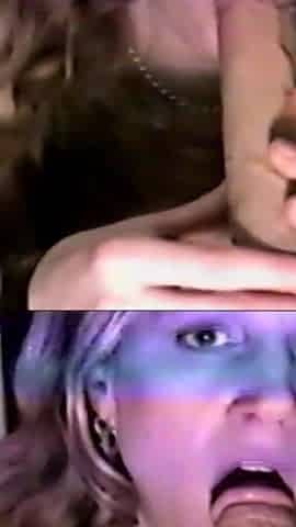 Vintage HD Camcorder Footage Deepthroat Slut Fucks Bottles