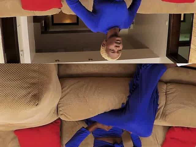 Shy BIG ASS EBONY TEEN pretended craved it deep