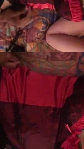 Big ass Latina in lingerie banged in her wet pussy