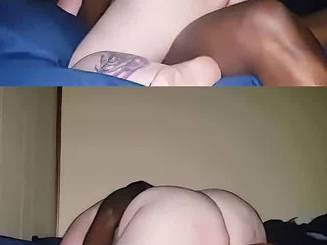 BBW Squirts on BBC