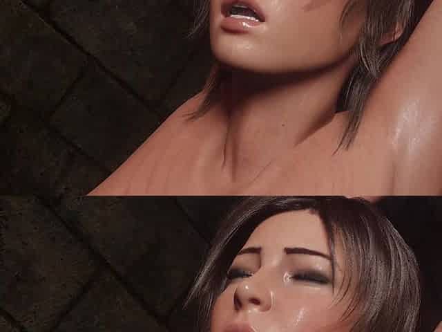 Lara Croft in a Dungeon