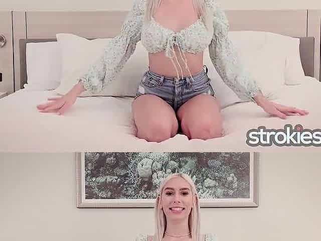 Strokies - Leggy Blond Kay Ravishing's Dallas Tugjob